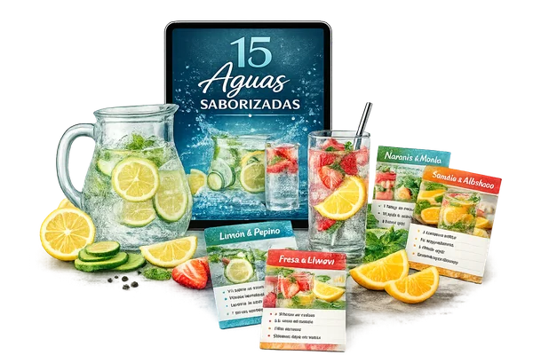 15 Aguas Saborizadas